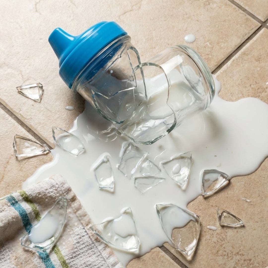 Et alternativ til glas, når ting bliver tabt