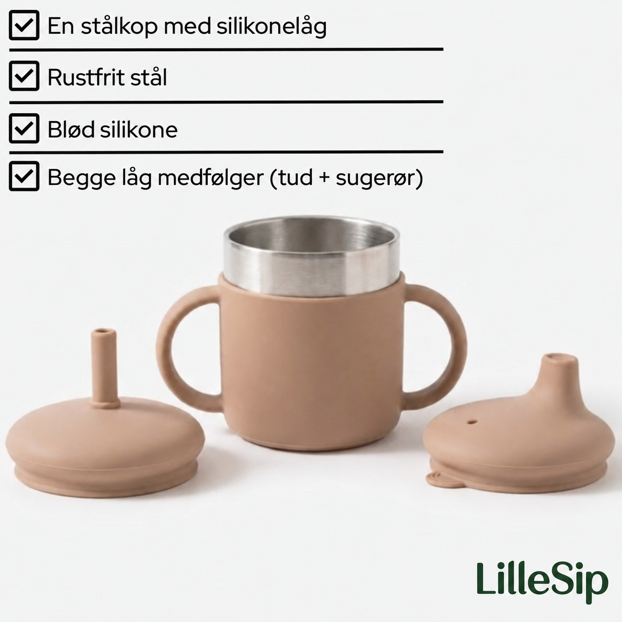 LilleSip med begge låg