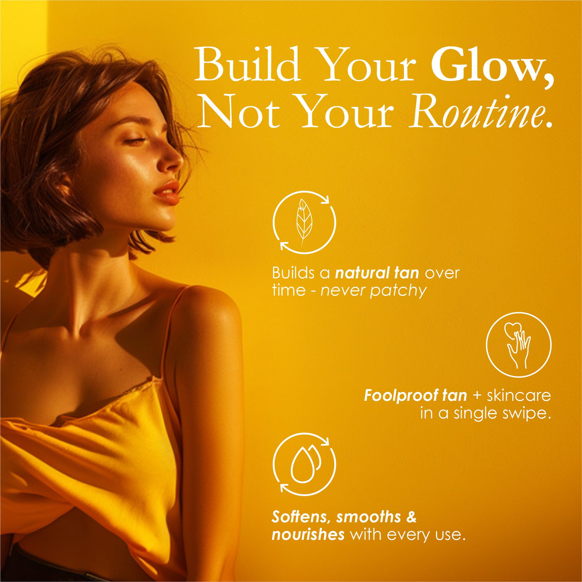Bronzé tanning butter skincare and gradual glow benefits
