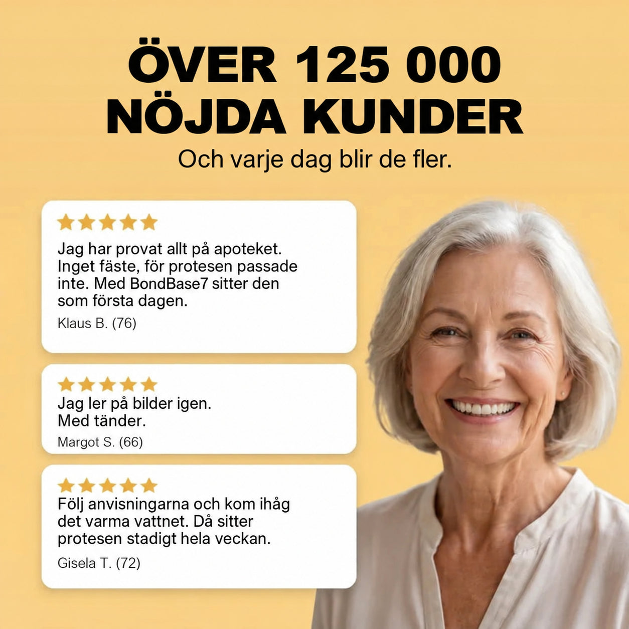 Över 125 000 nöjda kunder och äkta recensioner
