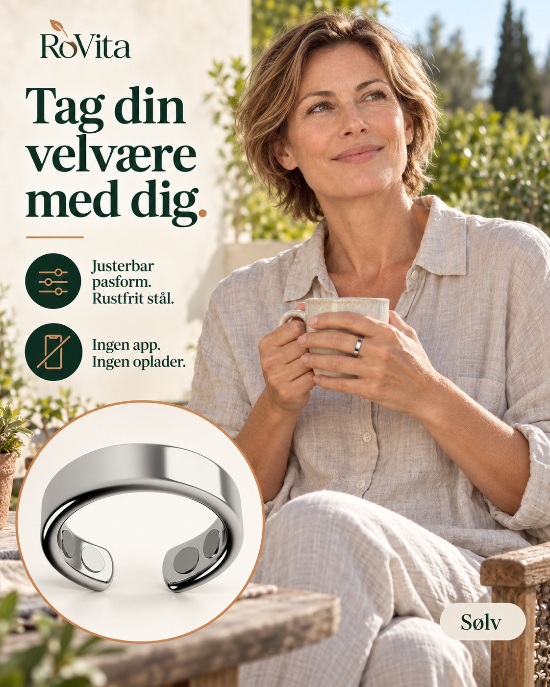 Sølv – RoVita Ring i hverdagen